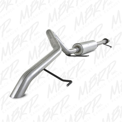MBRP 2007-2009 Toyota FJ 4.0L V6 Cat Back Single Rear Exit Off-Road Tail Sin punta