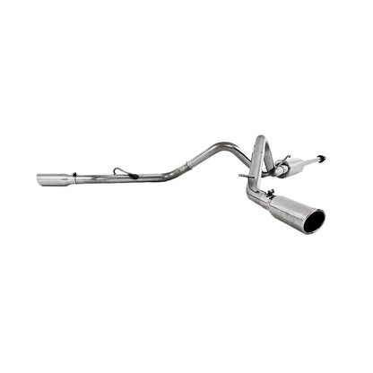 MBRP 05-13 Toyota Tacoma 4.0L EC/CC Doble lado dividido T409 Cat Back Escape