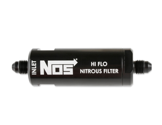 Sistema de óxido nitroso - Filtro nitroso en línea Hi-Flo NOS -8 AN (15559NOS)