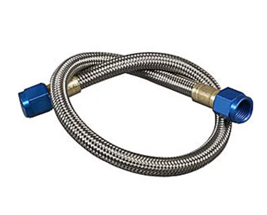 Nitrous Oxide System - NOS Stainless Steel Braided Nitrous Hose -4AN | -4AN (15230NOS)