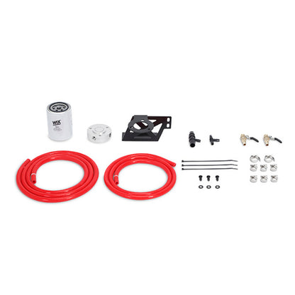 Mishimoto 08-10 Ford 6.4L Powerstroke Coolant Filtration Kit - Vermelho