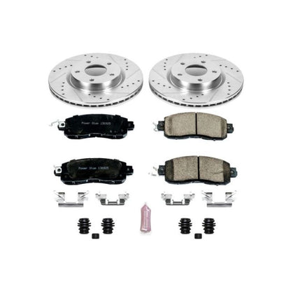 Power Stop 13-18 Nissan Altima Delantero Z23 Evolution Sport Kit de Frenos