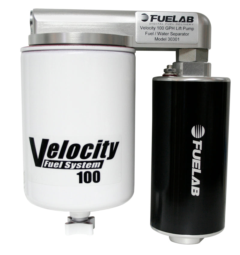 Fuelab 01-10 Duramax 2500/3500 Diesel Velocity Series Bomba de elevação de alto desempenho 100 GPH 8 PSI