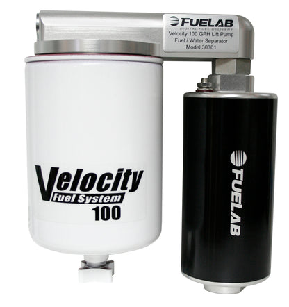 Fuelab 01-10 Duramax 2500/3500 Diesel Velocity Series Bomba de elevação de alto desempenho 100 GPH 8 PSI