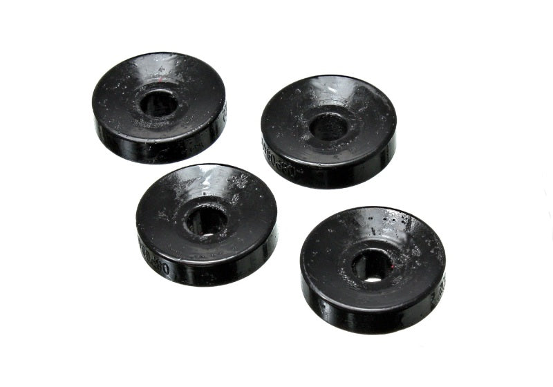 Conjunto de buchas superiores do amortecedor traseiro Energy Suspension 06-11 Honda Civic SI preto
