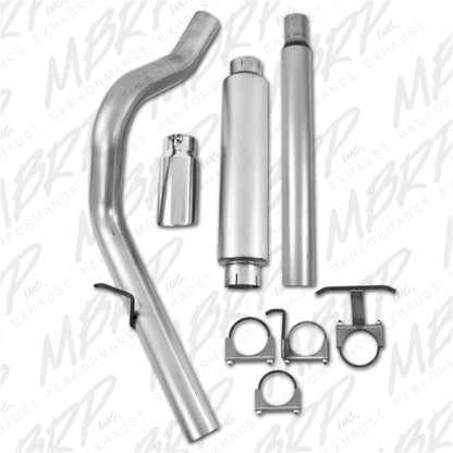 MBRP 1999-2004 Ford F-250/350 V-10 Cat Back 4 de un solo lado