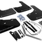 Rally Armor 13-19 Ford Fiesta ST Black UR Mud Flap w/Silver Logo