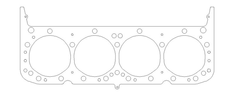 Cometic Chevy Small Block 4.06in Bore .040 inch MLS Head Gasket (w/All Steam Holes)