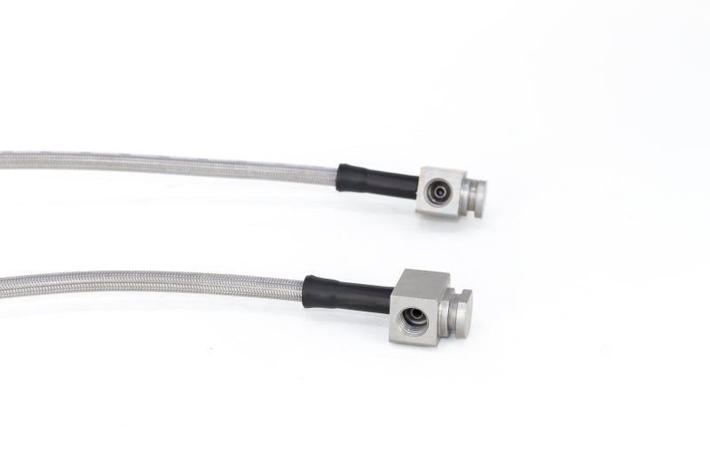 Linhas de freio de aço inoxidável Goodridge 2015 Ford Mustang todos os modelos