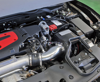Kit completo de admisión de aire frío HKS DryCarbon AFR FK8 K20C
