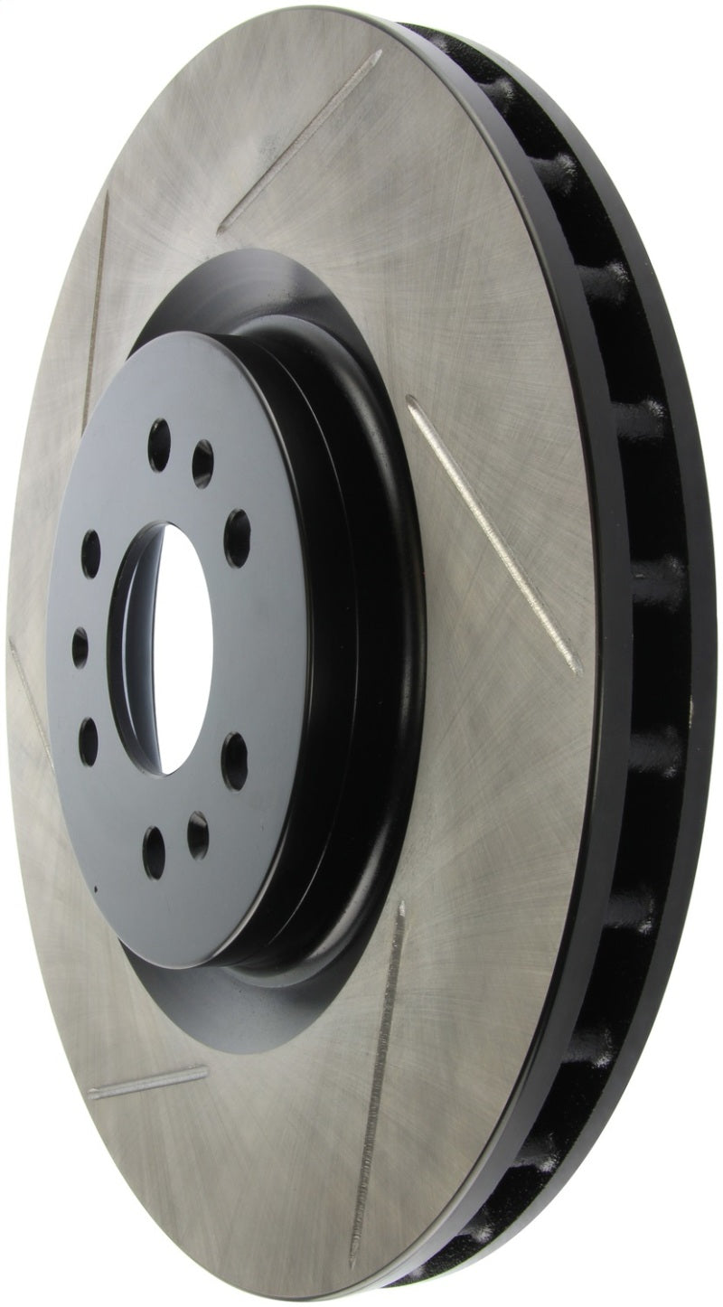 StopTech Power Slot 06-10 Cadillac Seville STS/SLS / 04-07 CTS V Front Right Slotted Rotor