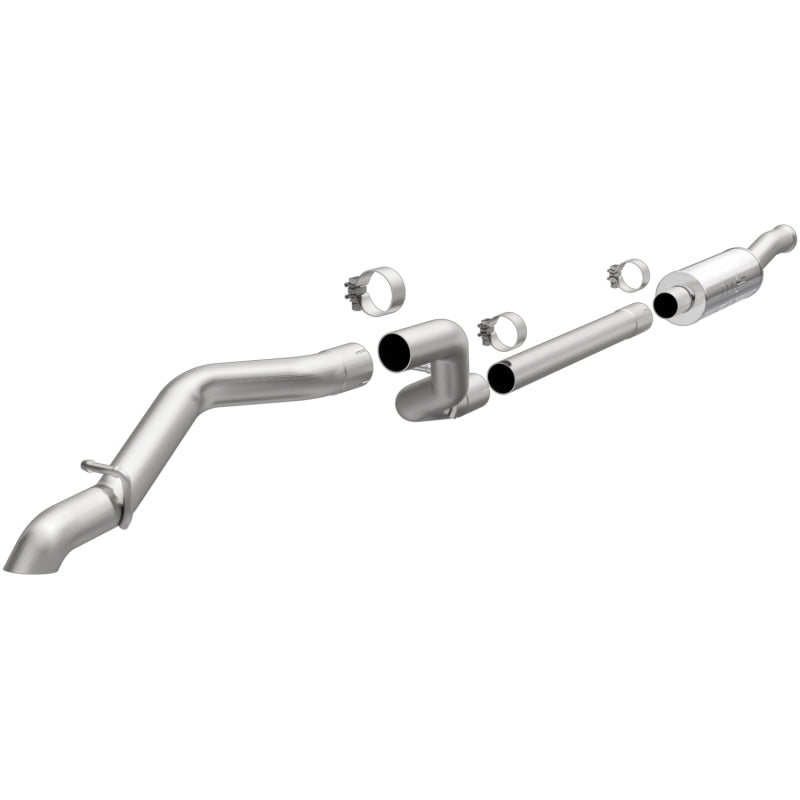 MagnaFlow 2018+ Jeep Wrangler 3.6L SS Salida trasera del lado del conductor sin punta Cat-Back Escape