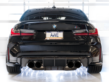 Escape AWE SwitchPath Catback para BMW G8X M3/M4 - Diamond Black Tips