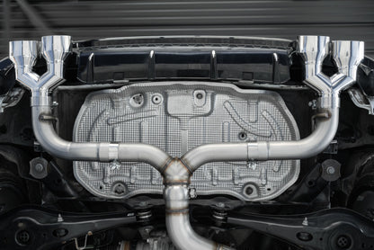 MBRP 15-19 VW Golf R 3 pol Cat Back Escape de saída única Pro Series com exclusão de válvula - T304