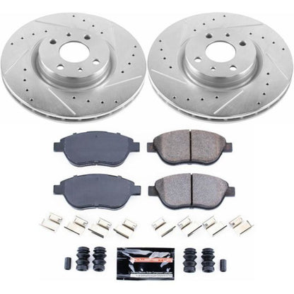 Kit Freno Power Stop 12-18 Fiat 500 Delantero Z23 Evolution Sport