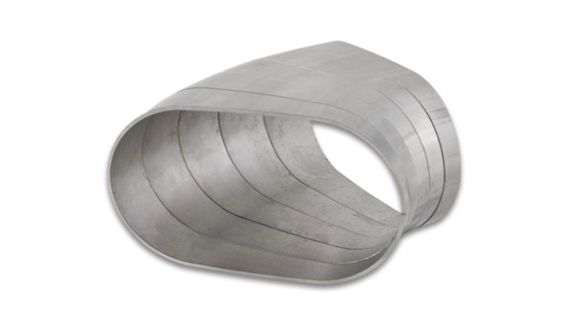 Vibrante Horizontal 304 SS Nominal 3 pol. Oval / 3,75 pol. Raio da linha central, 9 graus/corte -Conjunto de 5