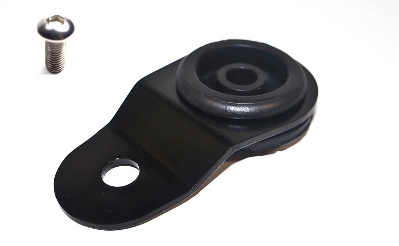 Suporte de radiador de solução de torque com inserto (preto): Mitsubishi Evolution 7/8/9