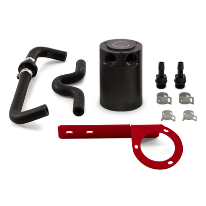 Mishimoto 2017+ Honda Civic Type R Baffled Oil Catch Can Kit - Vermelho