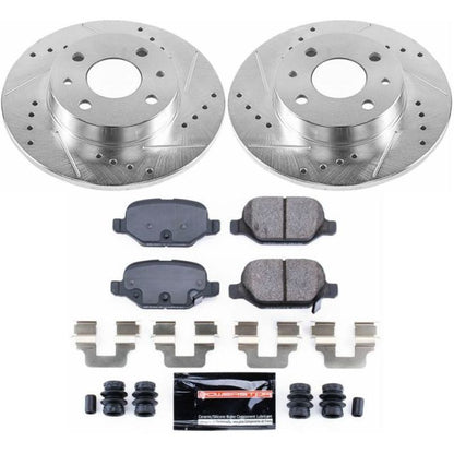 Kit Freno Power Stop 12-18 Fiat 500 Trasero Z23 Evolution Sport