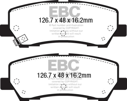 EBC Brakes Greenstuff 2000 Series Sport Pads