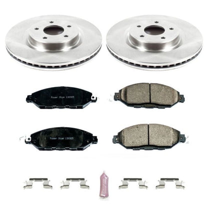 Power Stop 2013 Infiniti JX35 Juego de frenos delanteros especiales para automóviles