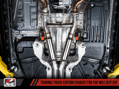 Escape AWE Tuning 2020 Jeep Grand Cherokee SRT Touring Edition - Diamond Black Tips