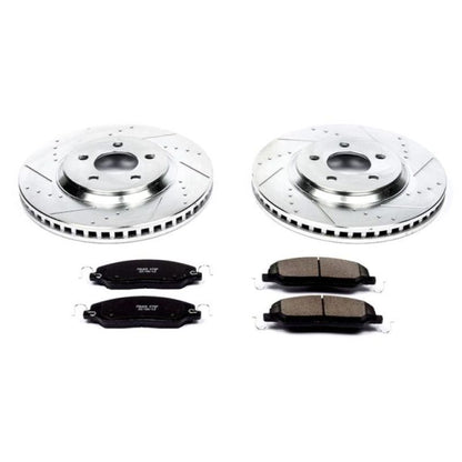 Power Stop 05-10 Ford Mustang Delantero Z23 Evolution Sport Kit de Freno