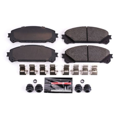 Pastilhas de freio esportivas Power Stop 15-17 Lexus NX200t dianteiro Z23 Evolution com hardware
