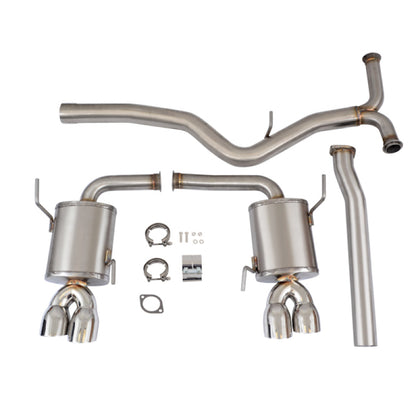Mishimoto 2015 Subaru WRX Escape Cat-Back de acero inoxidable de 3 pulgadas