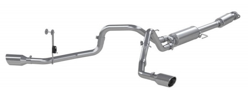 MBRP 2021+ Ford F-150 5.0L/3.5L/ 2.7L Ecoboost 3in Cat Back 2.5in Dual Split Exit T409 Escape