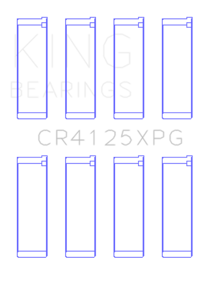 King Subaru EJ20/EJ22/EJ25 (Suites 52mm Journal Size) Tri-Metal Perf Rod Bearing Set - Size STD