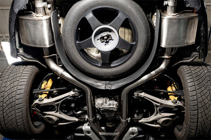 Corsa 2021-2025 Dodge Durango SRT Hellcat Cat-Back 2.75in Dual Rear Exit Sport 4.5in Black PVD Tips