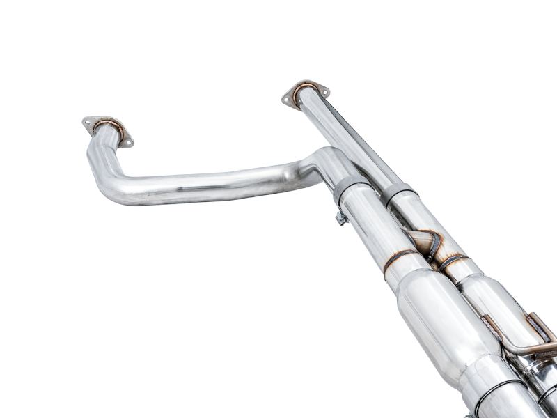AWE Tuning 2021 RAM 1500 TRX 0FG Cat-Back Escape - Puntas de diamante negro