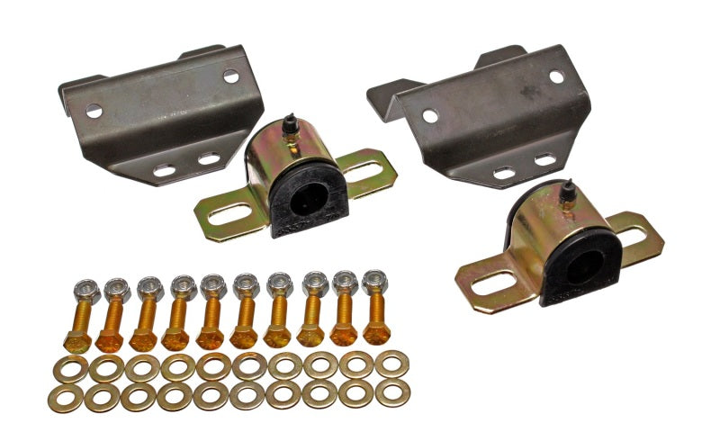 Energy Suspension 67-72 Dodge Dart / 65-69 Charger Black 7/8in Greaseable Bushing Adapter Kit