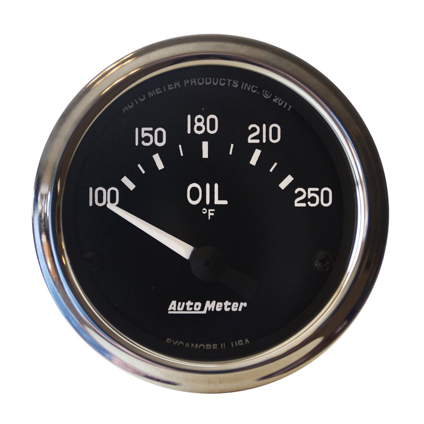 AutoMeter - 2-1/16" OIL TEMPERATURE, 100-250 °F, AIR-CORE, COBRA (201018)