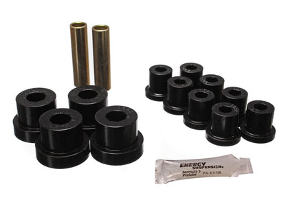 Energy Suspension Jeep Spring Bushing Set - Negro