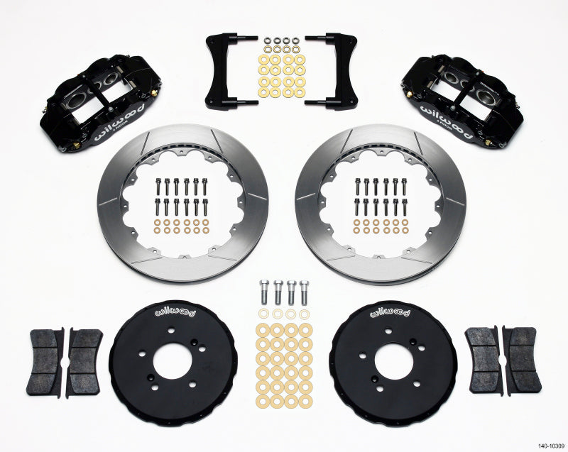 Kit de sombrero delantero Wilwood Narrow Superlite 6R 12.88in Honda S2000