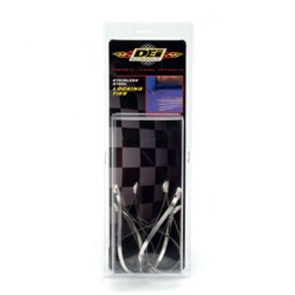 [GARAGE SALE] - DEI Stainless Steel Locking Tie 8in - 8 per pack