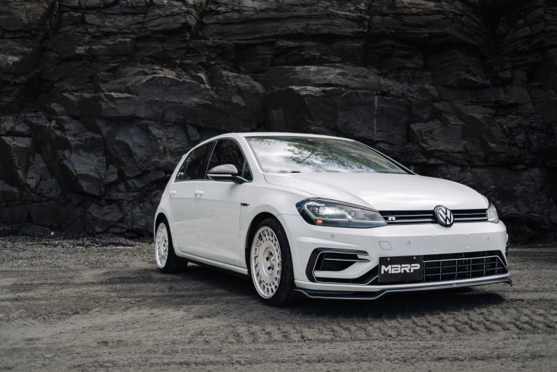 MBRP 15-19 VW Golf R 3 pol Cat Back Escape de saída única Pro Series com exclusão de válvula - T304