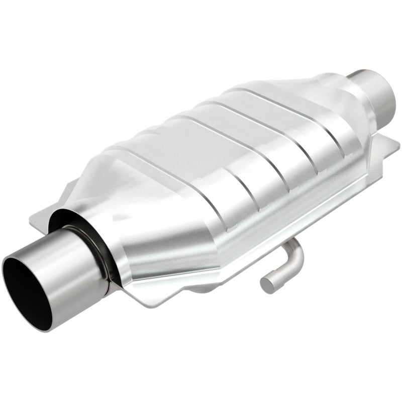 MagnaFlow Universal Catalytic Converter 2.25in Inlet 2.25in Outlet 16in Length 6.375in Width