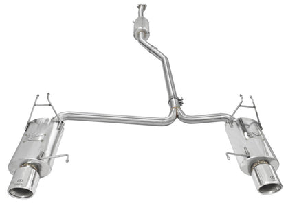 escape Takeda 2,25 pol. a 2 pol. 304SS Cat-Back com pontas polidas 08-12 Honda Accord Coupe V6 3,5L