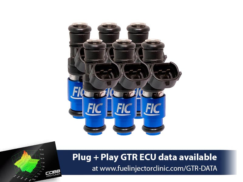 Fuel Injector Clinic - 2150cc FIC Nissan R35 GT-R Fuel Injector Clinic Injector Set (High-Z) (IS188-2150H)