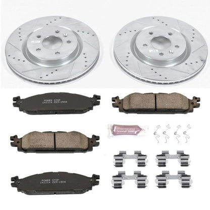 Power Stop 11-19 Ford Explorer Delantero Z23 Evolution Sport Juego de Frenos