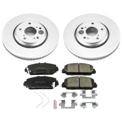 Power Stop 17-18 Acura ILX Front Z17 Evolution Geomet Juego de frenos revestidos