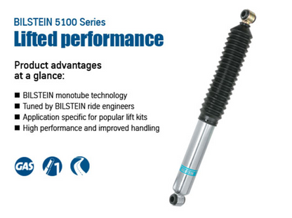 Bilstein 5100 Series 14-19 Ford Expedition / 14-16 Lincoln Navigator Rear Shock Absorber