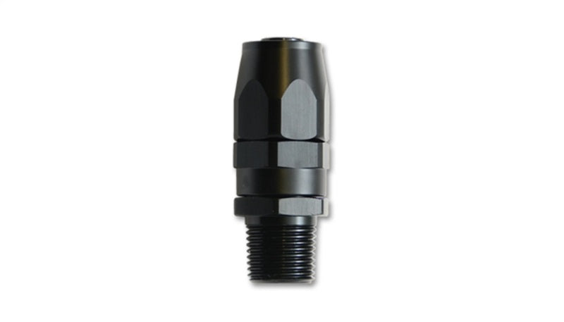 Encaixe de extremidade de mangueira reta macho NPT vibrante -8AN - 3/8 NPT