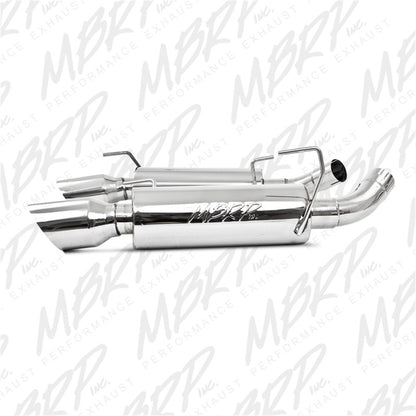 MBRP 05-10 Ford Mustang GT 5.0/Shelby GT500 Silenciadores dobles Eje trasero dividido T304
