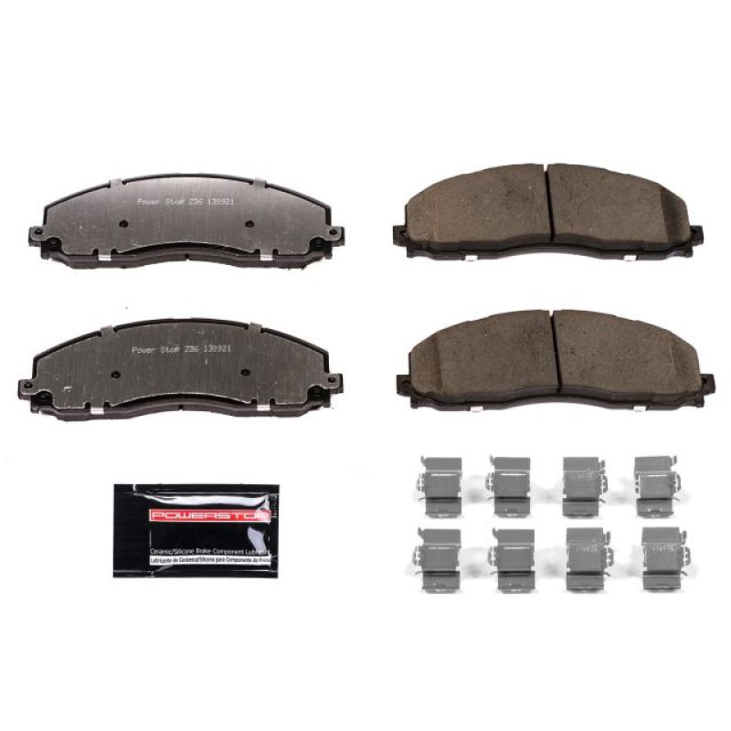 Power Stop 12-19 Ford F-250 Super Duty Front Z36 Truck &amp; Tow Pastillas de freno con hardware
