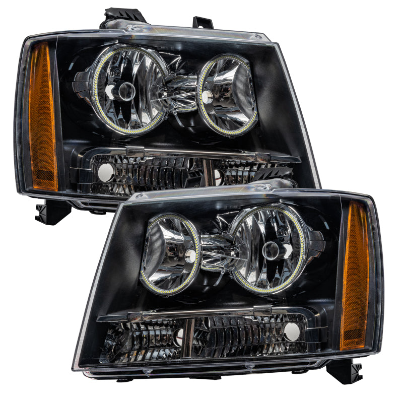 Oracle 07-13 Chevrolet Avalanche Pre-Assembled SMD Headlights - Blue