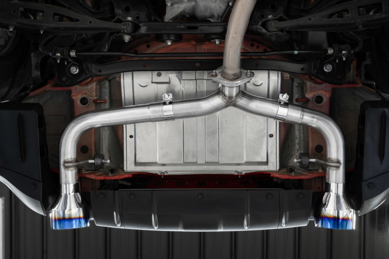 MBRP 2022 Subaru BRZ 2.4L/Toyota GR86 2.4L 2.5in Salida trasera doble dividida con extremos quemados de 5in OD - T304